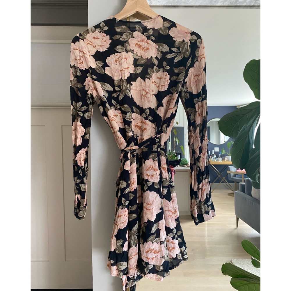Reformation | Porter Wrap Dress In Roma Floral Print | S - Picture 5 of 7